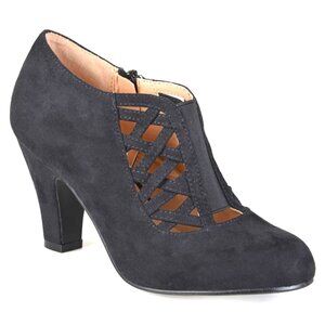 NIB NEW Women's Journee Collection Piper Dress Bootie Size 7 Black style# 08908